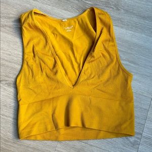 Urban outfitters fitted crop top